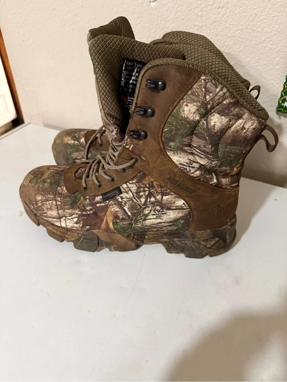 Wolverine Men's Brown Camouflage Hunting Boots